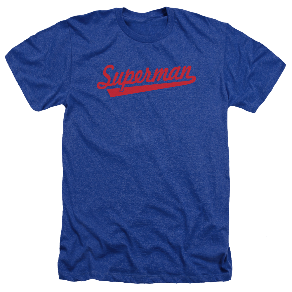 Superman S Tail - Men's Heather T-Shirt Men's Heather T-Shirt Superman   