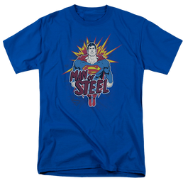 Superman Steel Pop - Men's Regular Fit T-Shirt Men's Regular Fit T-Shirt Superman   