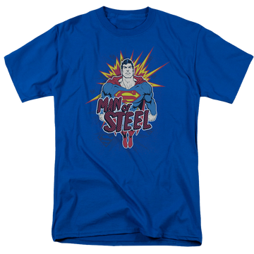 Superman Steel Pop - Men's Regular Fit T-Shirt Men's Regular Fit T-Shirt Superman   