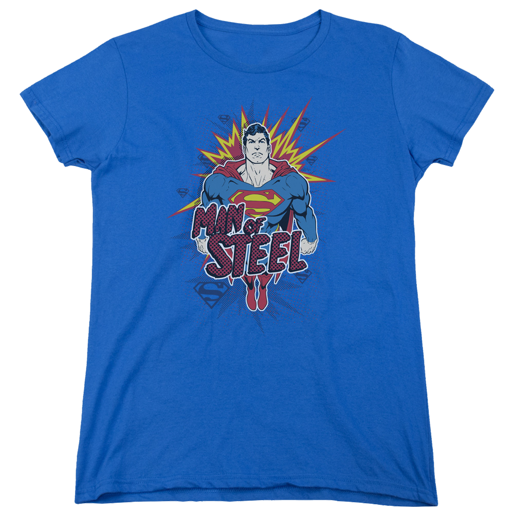 Superman Steel Pop - Women's T-Shirt Women's T-Shirt Superman   