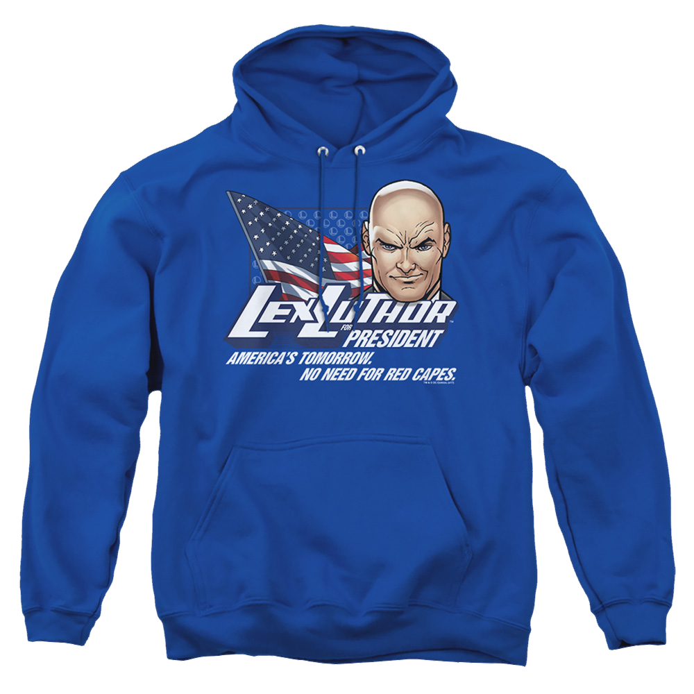 Superman Lex For President - Pullover Hoodie Pullover Hoodie Superman   