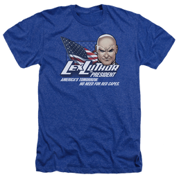 Superman Lex For President - Men's Heather T-Shirt Men's Heather T-Shirt Superman   