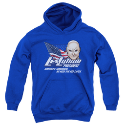 Superman Lex For President - Youth Hoodie Youth Hoodie (Ages 8-12) Superman   