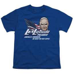 Superman Lex For President - Youth T-Shirt Youth T-Shirt (Ages 8-12) Superman   