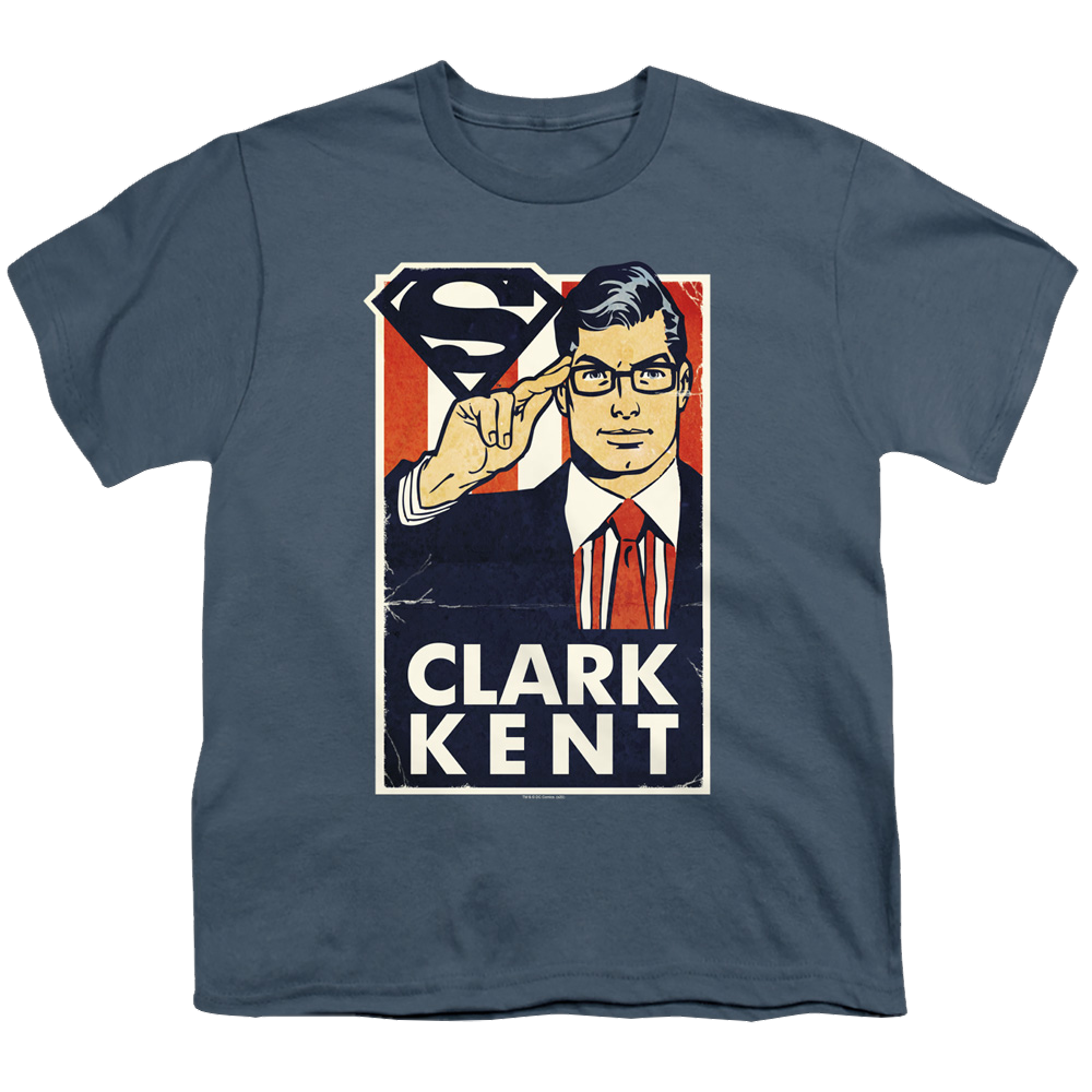 Superman Kent For President - Youth T-Shirt Youth T-Shirt (Ages 8-12) Superman   