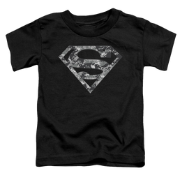 Superman Urban Camo Shield - Toddler T-Shirt Toddler T-Shirt Superman   
