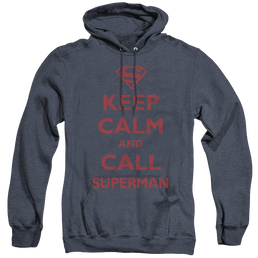 Superman Call Superman - Heather Pullover Hoodie Heather Pullover Hoodie Superman   