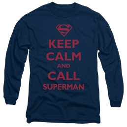 Superman Call Superman - Men's Long Sleeve T-Shirt Men's Long Sleeve T-Shirt Superman   