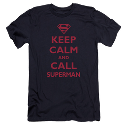 Superman Call Superman - Men's Premium Slim Fit T-Shirt Men's Premium Slim Fit T-Shirt Superman   