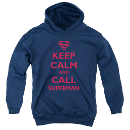 Superman Call Superman - Youth Hoodie Youth Hoodie (Ages 8-12) Superman   