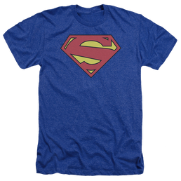 Superman New 52 Shield - Men's Heather T-Shirt Men's Heather T-Shirt Superman   