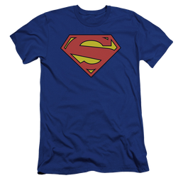 Superman New 52 Shield - Men's Premium Slim Fit T-Shirt Men's Premium Slim Fit T-Shirt Superman   