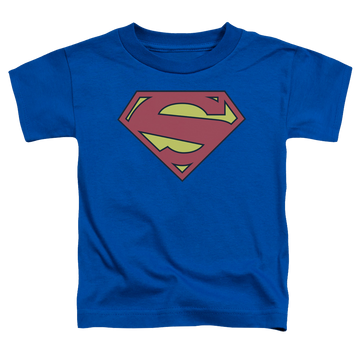 Royal toddler t-shirt with Superman New 52 Shield graphic