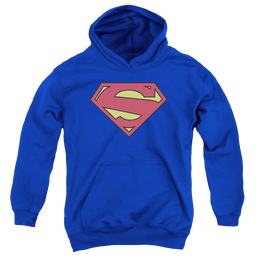 Superman New 52 Shield - Youth Hoodie Youth Hoodie (Ages 8-12) Superman   