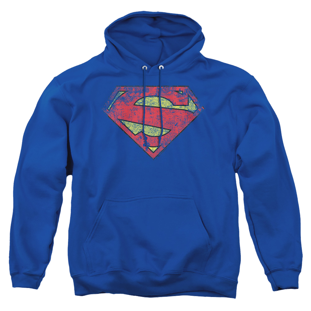 Superman New 52 Shield - Pullover Hoodie Pullover Hoodie Superman   
