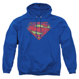 Superman New 52 Shield - Pullover Hoodie Pullover Hoodie Superman   