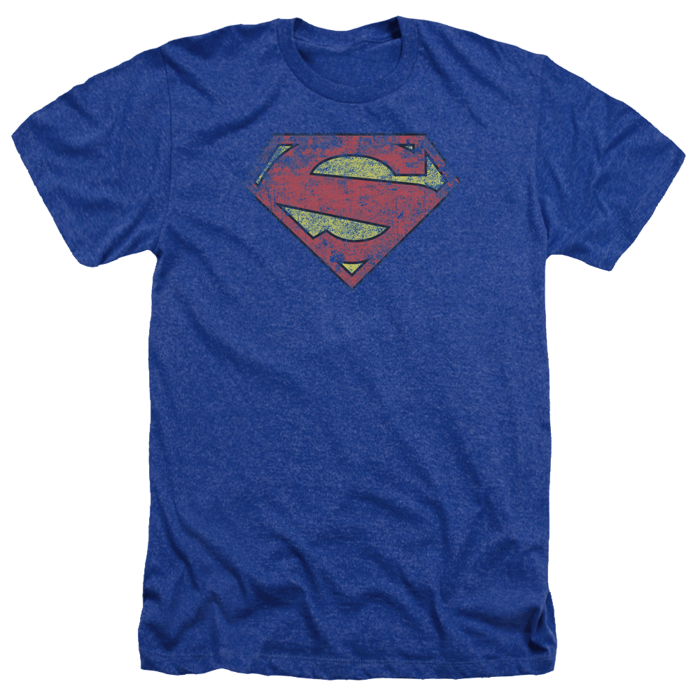 Superman New 52 Shield - Men's Heather T-Shirt Men's Heather T-Shirt Superman   