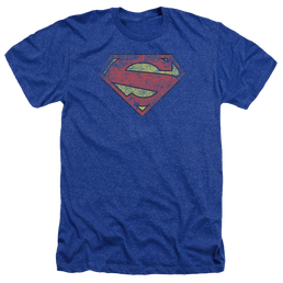 Superman New 52 Shield - Men's Heather T-Shirt Men's Heather T-Shirt Superman   