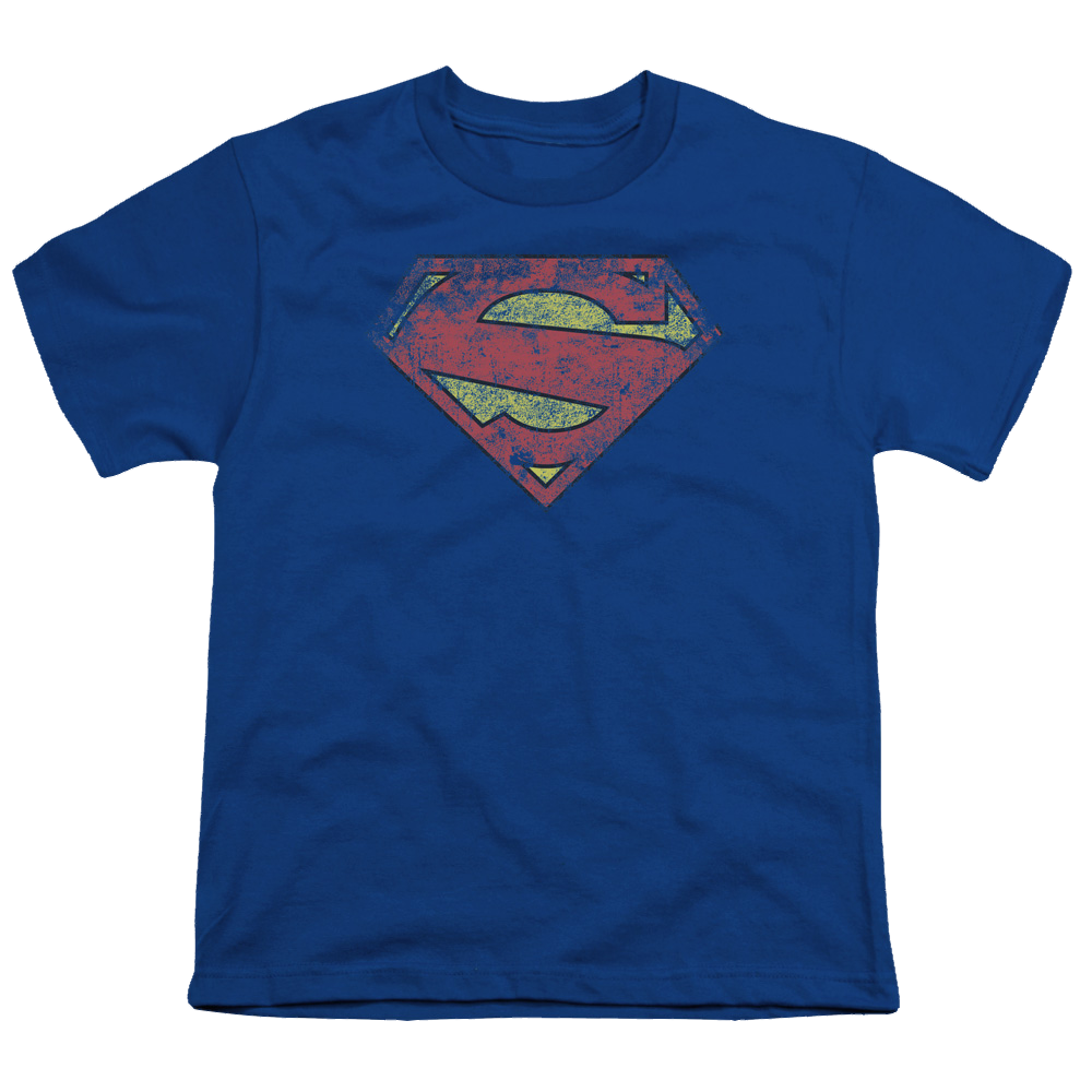 Superman New 52 Shield - Youth T-Shirt Youth T-Shirt (Ages 8-12) Superman   