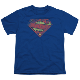 Superman New 52 Shield - Youth T-Shirt Youth T-Shirt (Ages 8-12) Superman   