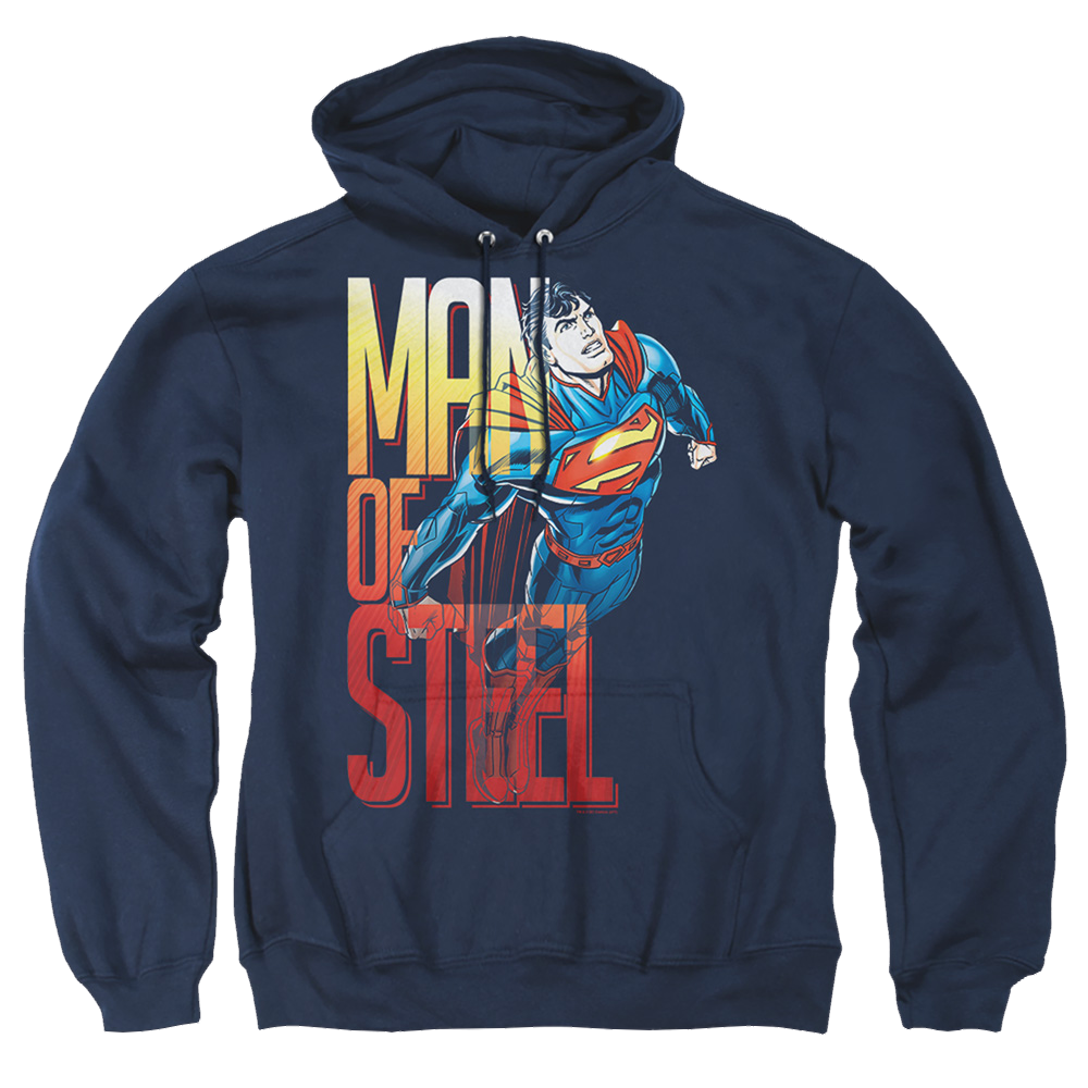 Superman Steel Flight - Pullover Hoodie Pullover Hoodie Superman   