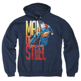 Superman Steel Flight - Pullover Hoodie Pullover Hoodie Superman   