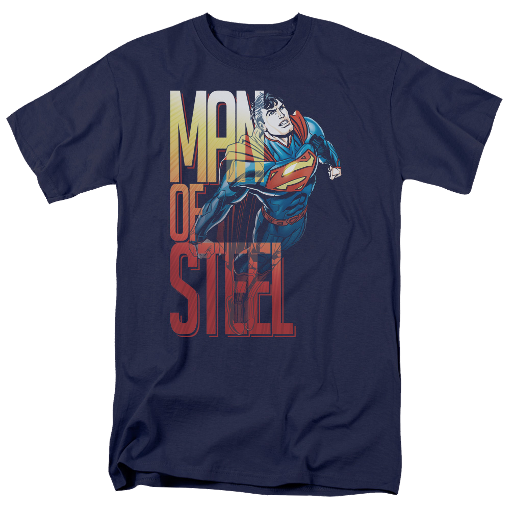 Superman Steel Flight - Men's Regular Fit T-Shirt Men's Regular Fit T-Shirt Superman   