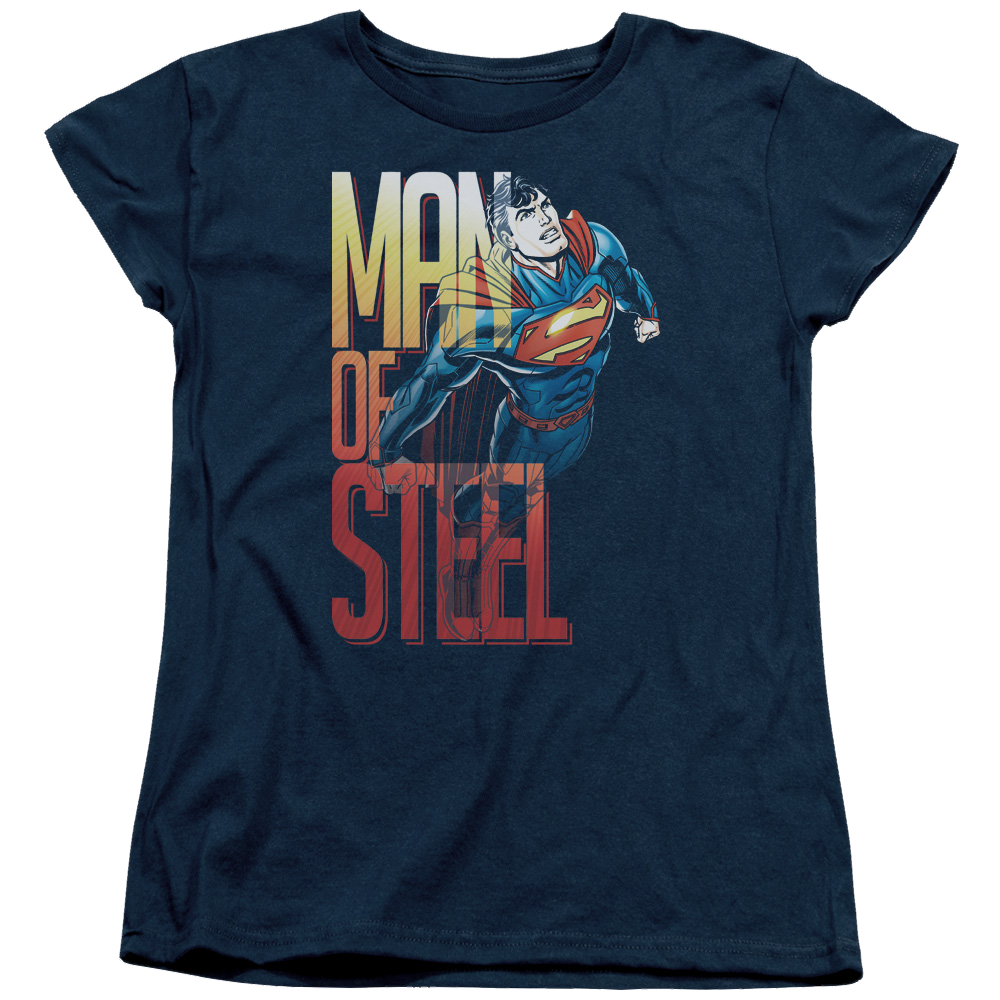 Superman Steel Flight - Women's T-Shirt Women's T-Shirt Superman   