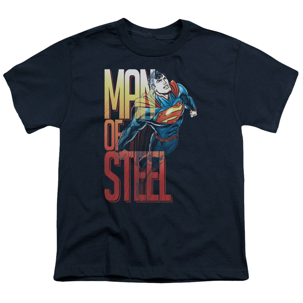 Superman Steel Flight - Youth T-Shirt Youth T-Shirt (Ages 8-12) Superman   