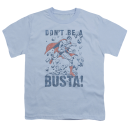 Superman Busta - Youth T-Shirt Youth T-Shirt (Ages 8-12) Superman   