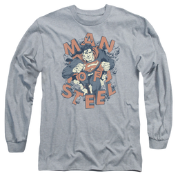 Superman Coming Through - Men's Long Sleeve T-Shirt Men's Long Sleeve T-Shirt Superman   