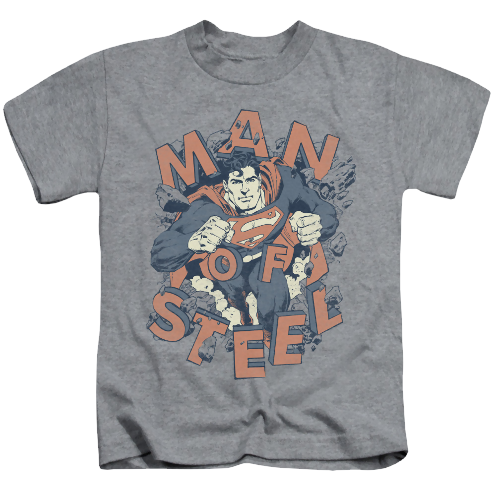 Superman Coming Through - Kid's T-Shirt Kid's T-Shirt (Ages 4-7) Superman   