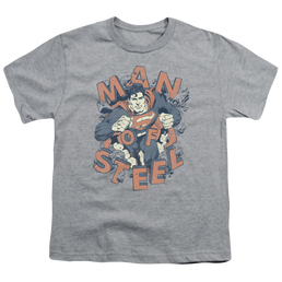 Superman Coming Through - Youth T-Shirt Youth T-Shirt (Ages 8-12) Superman   