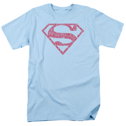Superman Word Shield - Men's Regular Fit T-Shirt Men's Regular Fit T-Shirt Superman   