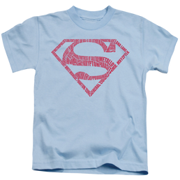 Superman Word Shield - Kid's T-Shirt Kid's T-Shirt (Ages 4-7) Superman   