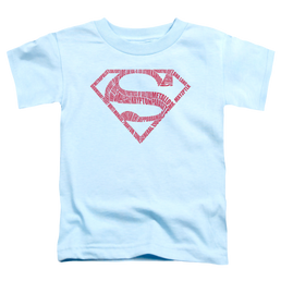 Superman Word Shield - Toddler T-Shirt Toddler T-Shirt Superman   