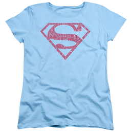 Superman  Word Shield Women's T-Shirt Women's T-Shirt Superman   