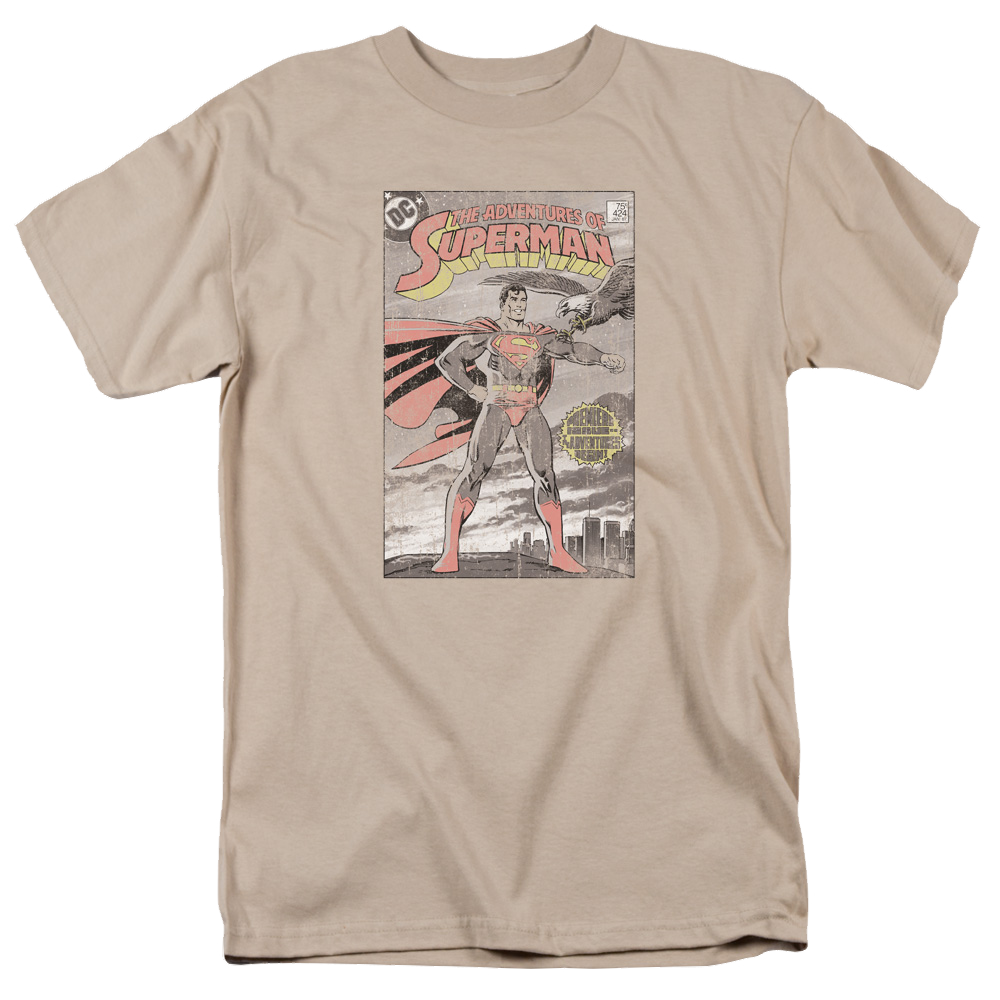 Superman Taos Cover - Men's Regular Fit T-Shirt Men's Regular Fit T-Shirt Superman   