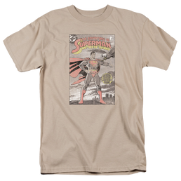 Superman Taos Cover - Men's Regular Fit T-Shirt Men's Regular Fit T-Shirt Superman   