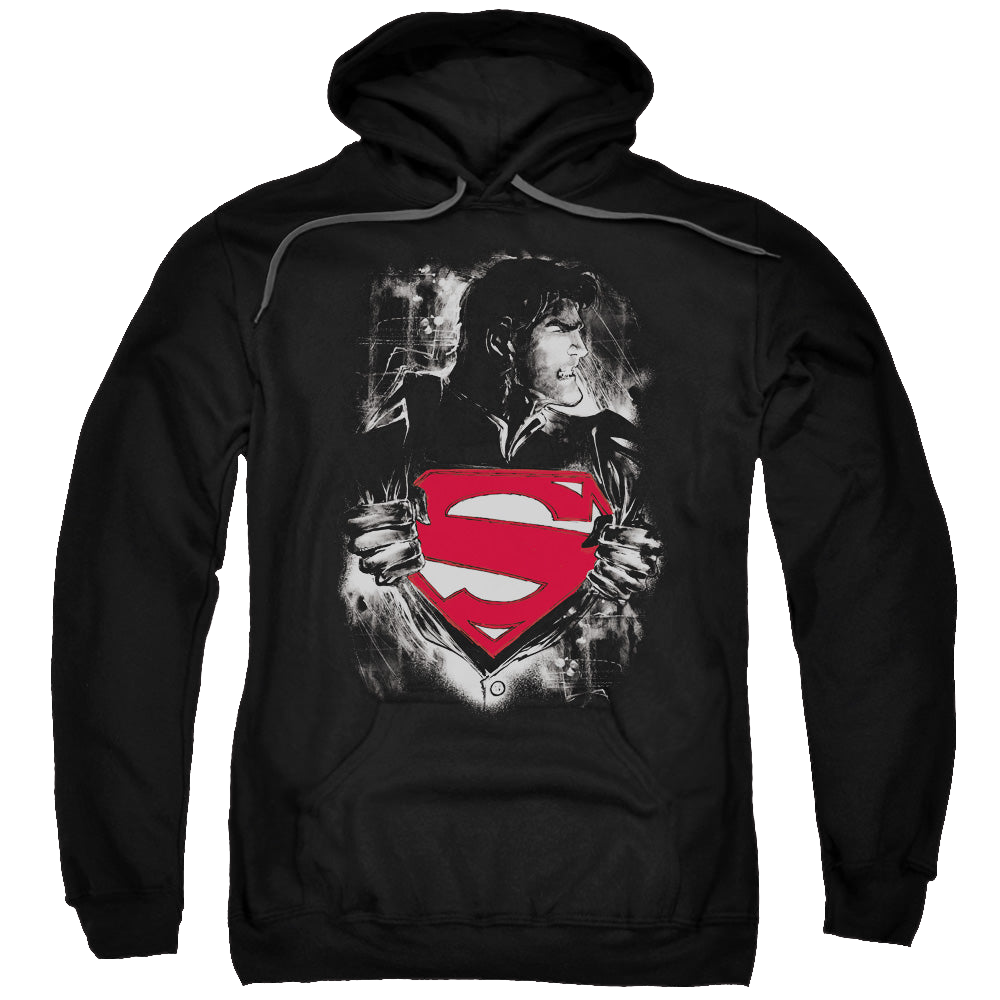 Superman Darkest Hour - Pullover Hoodie Pullover Hoodie Superman   