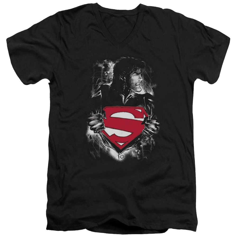 Superman Darkest Hour - Men's V-Neck T-Shirt Men's V-Neck T-Shirt Superman   