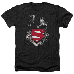Superman Darkest Hour - Men's Heather T-Shirt Men's Heather T-Shirt Superman   