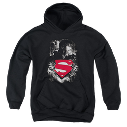 Superman Darkest Hour - Youth Hoodie Youth Hoodie (Ages 8-12) Superman   
