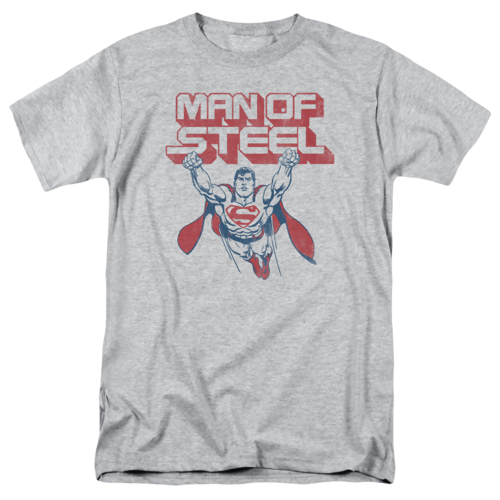 Superman Steel Retro - Men's Regular Fit T-Shirt Men's Regular Fit T-Shirt Superman   