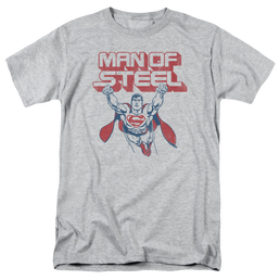 Superman Steel Retro - Men's Regular Fit T-Shirt Men's Regular Fit T-Shirt Superman   