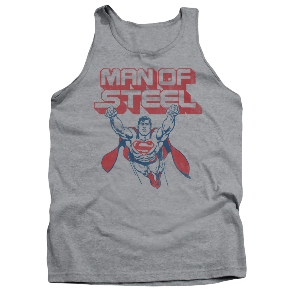 Superman Steel Retro - Men's Tank Top Men's Tank Superman   