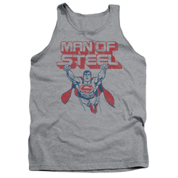 Superman Steel Retro - Men's Tank Top Men's Tank Superman   