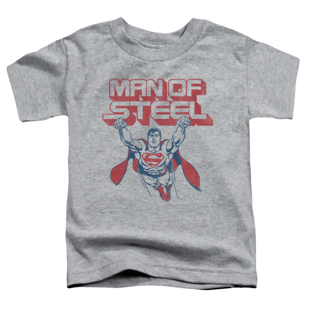 Superman Steel Retro - Toddler T-Shirt Toddler T-Shirt Superman   