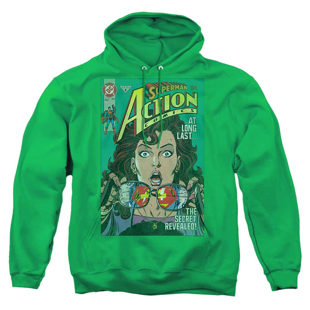 Superman Secret Revealed - Pullover Hoodie Pullover Hoodie Superman   