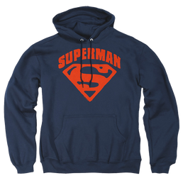 Superman Super Shield - Pullover Hoodie Pullover Hoodie Superman   